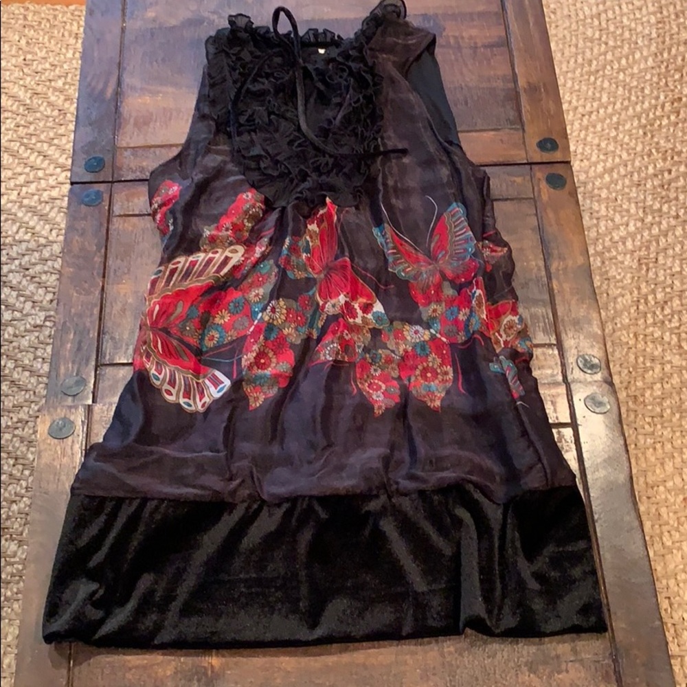 Beautiful boho tunic sz m